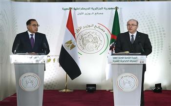 مصر والجزائر توقعان على 13 اتفاقية ومذكرة تفاهم وتعاون في مختلف المجالات