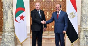 رئيس الجزائر: الرئيس السيسي «محب لوطنه».. ومصر استعادت قوتها تحت قيادته