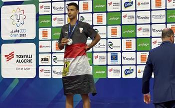 محمد مجدي يحقق الميدالية البرونزية لمنافسات دفع الجلة بألعاب البحر المتوسط