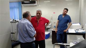 رئيس مدينة مرسى علم يتفقد مستشفى جراحات اليوم الواحد 