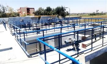 محافظ سوهاج: 90% نسبة تنفيذ محطة مياه الشرب المطورة بقرية "بيت علام"