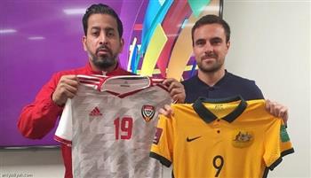 ملحق كأس العالم قطر 2022.. الإمارات بالأبيض وأستراليا أصفر