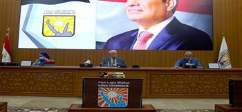 محافظ جنوب سيناء يتفقد أعمال إنشاء جامعة السويس بأبورديس