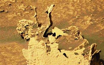 شاهد.. مسبار «كوريوسيتي» يرصد شيئًا غريبًا على سطح المريخ