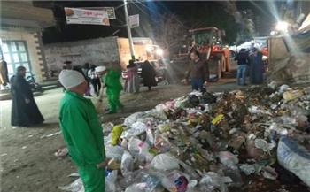 محافظة المنيا: حملات مكثفة لرفع المخلفات الصلبة والقمامة من المدن والقرى