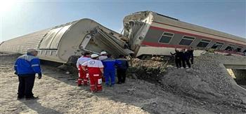 ارتفاع حصيلة ضحايا حادث قطار طهران إلى 21 قتيلاً و87 مصابًا