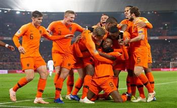 هولندا يفوز على ويلز في دوري الأمم الأوروبية 