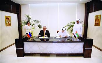 الإمارات توقع اتفاقية حماية وتشجيع الاستثمار مع الفلبين