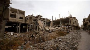 قصف روسي - سوري لمخابئ تنظيم داعش في البادية السورية