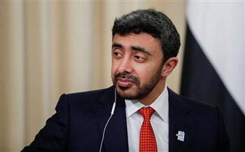 وزير الخارجية الإماراتى يستقبل وزير نظيره القبرصى