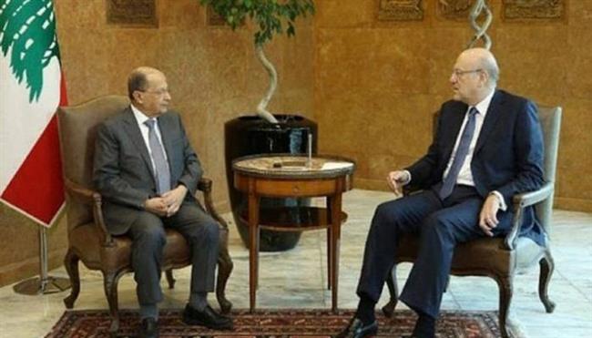 الرئيس اللبناني يبحث مع رئيس الوزراء المكلف التشكيل المقترح للحكومة الجديدة