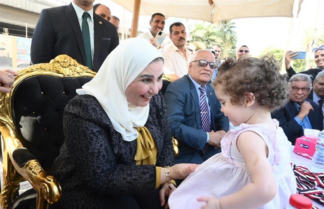 وزيرة التضامن تشهد احتفالية «أولاد مصر» بذكري ثورة 30 يونيو 