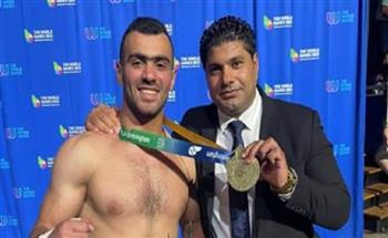 عبد الرحمن الصيفي يحصد ذهبية السومو في دورة الألعاب العالمية