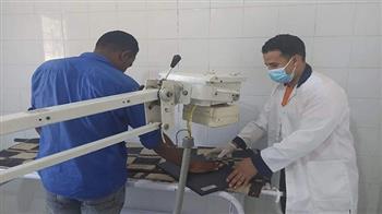 صحة البحر الأحمر: الكشف على 1087 مواطنا خلال قافلة طبية بقرية الشيخ الشاذلي