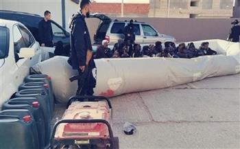 ليبيا: ضبط مجموعة من المهاجرين غير الشرعيين في صبراتة
