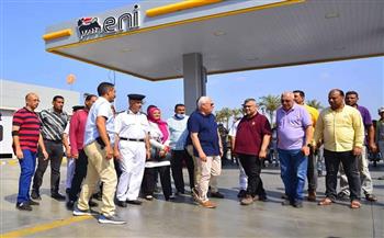 محافظ بورسعيد يتابع انتظام العمل بمحطات البنزين بعد الأسعار الجديدة