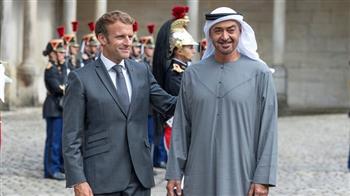 الرئيس الإماراتي يزور باريس الإثنين المقبل لإجراء مباحثات مع نظيره الفرنسي