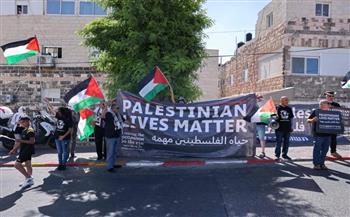 فلسطينيون يتظاهرون في بيت لحم ضد زيارة الرئيس الأمريكي