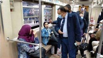 لمواجهة الموجة السادسة لكورونا .. ممنوع مجددا دخول ركاب مترو الأنفاق بدون كمامة