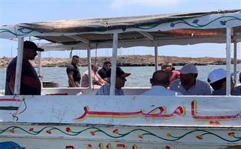 محافظ بورسعيد يتفقد بحيرة المنزلة لمتابعة مستجدات أعمال التطوير والتطهير بها