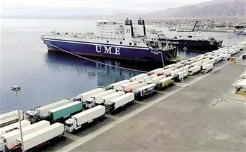 تداول 15.3 ألف طن بضائع عامة ومتنوعة و247 شاحنة بموانئ البحر الأحمر