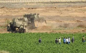 الاحتلال يستهدف الأراضي الزراعية شمال شرق خان يونس 