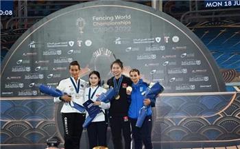 سارة سونج بطلة كوريا الجنوبية تحصد ذهبية بطولة العالم للسلاح