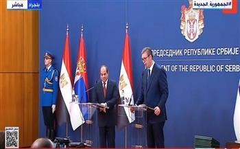 الرئيس السيسي يدعو نظيره الصربي لحضور قمة المناخ بشرم الشيخ