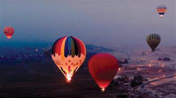  الطيران المدني: عودة تحليق رحلات البالون فوق المناطق السياحية بالأقصر