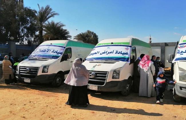 في 3 محافظات .. تعرف على مناطق القوافل الطبية بـ وزارة الصحة اليوم