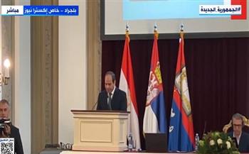 الرئيس السيسي: مصر حريصة على حشد الجهود الدولية لمواجهة تعير المناخ