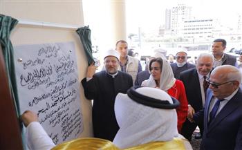 وزير الأوقاف يفتتح دار مناسبات في مدينة دمياط بتمويل كويتي