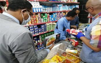 ضبط أطنان من الأغذية الفاسدة في حملات رقابية على الأسواق بأنحاء الجمهورية