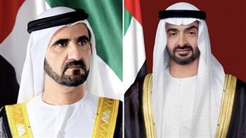 رئيس الإمارات ونائبه يهنئان السيسي بـ ذكرى ثورة 23 يوليو 