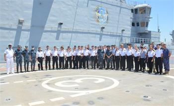 القوات البحرية تنظم زيارات لعدد من سفن الدول الصديقة والشقيقة