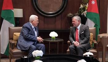 الرئيس الفلسطيني يلتقي العاهل الأردني بالعاصمة عمّان