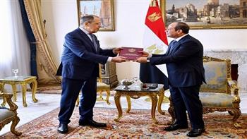 بسام راضي: الرئيس السيسي يستقبل سيرجي لافروف بقصر الاتحادية
