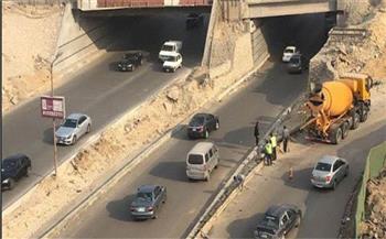 تحويلات مرورية لتنفيذ أعمال كوبري كارفور أعلى الطريق الدائري بالقاهرة
