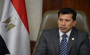 وزير الرياضة يشهد المؤتمر الصحفي لبطولة العالم للخماسي الحديث للكبار مصر 2022