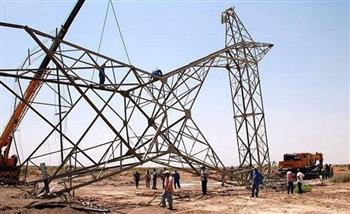 العراق: تعرض أبراج وخطوط نقل الطاقة في الحويجة لعمل تخريبي