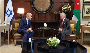 العاهل الأردني يلتقي رئيس الوزراء الإسرائيلي