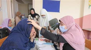 جامعة طنطا: فحص وعلاج 1247 مواطنًا بمركز السنطة