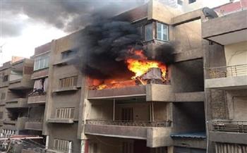الحماية المدنية تسيطر على حريق شقة سكنية بالمرج 