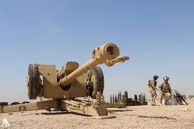العراق يجري تجربة ناجحة لأول مدفع محلي الصنع بحضور قادة عسكريين