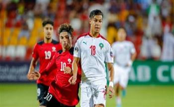 منتخب الشباب يضرب موعدًا مع المغرب فى ربع نهائى كأس العرب