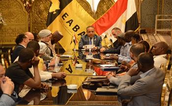 رجال الأعمال المصريين الأفارقة تجتمع بـ رؤساء الجاليات لمناقشة سبل التعاون الاقتصادي