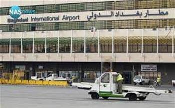 مطار بغداد الدولي يوقف رحلاته بسبب موجات الغبار 