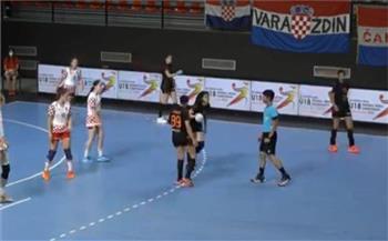 ناشئات منتخب اليد يهزمن كرواتيا في افتتاح مبارياته بطولة العالم