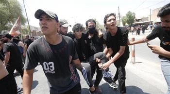 الصحة العراقية: إصابة 60 شخصًا من المتظاهرين