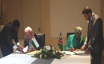 فلسطين وناميبيا توقعان اتفاقيتي تعاون سياسيتين
